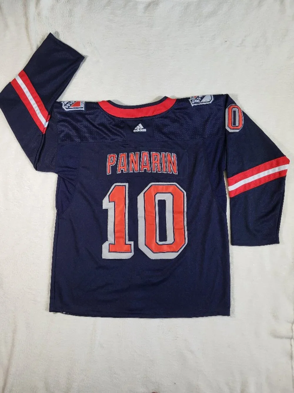 Men's New York Rangers Artemi Panarin Adidas Navy Authentic Jersey - Size 52